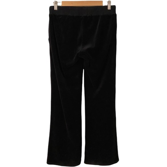 Michael Kors Black Velvet Drawstring Pants - Picture 5 of 5
